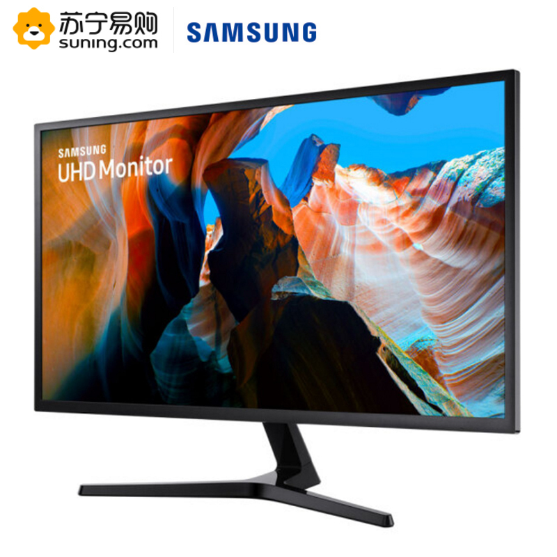 三星(SAMSUNG)U32J592UQC 31.5英寸4K/UHD高分辨率 LED液晶电脑显示器 哑光黑 4K