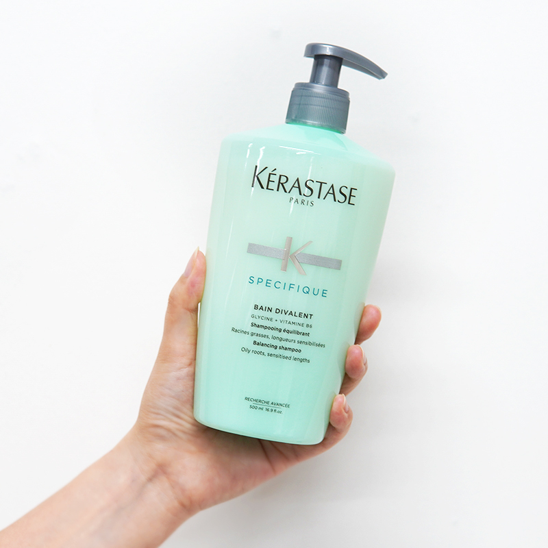 卡诗(KERASTASE)双重功能洗发水500ml 控油无硅油蓬松去油留香洗发露