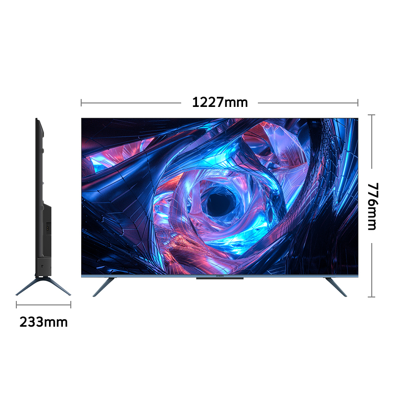 SKYWORTH 创维55G650 Pro 55英寸全时AI 高进光摄像头 无边全面屏 新一代AI娱乐电视