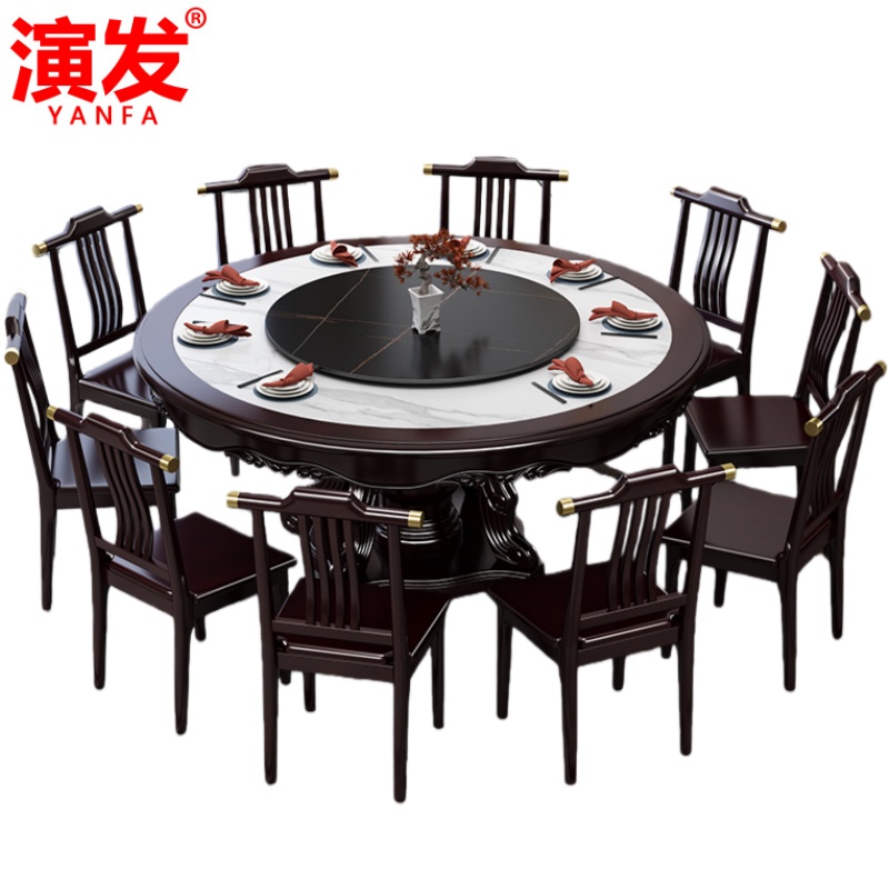 演发 一桌 六椅1. 2 m 套高清大图