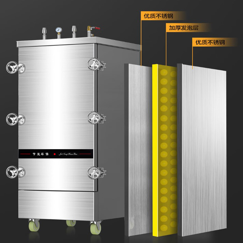 gyj-8蒸饭车商用蒸饭箱蒸饭机8盘食堂单位学校公司蒸柜380v>800_800