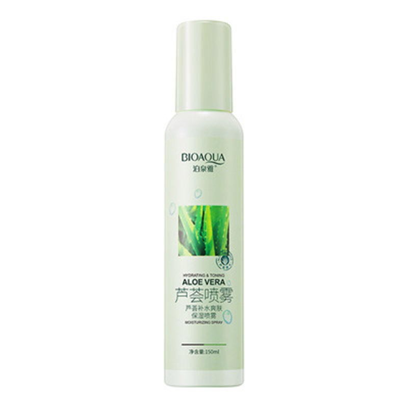 泊泉雅芦荟补水爽肤保湿喷雾150ml 清爽保湿水嫩细滑改善干燥润肤水