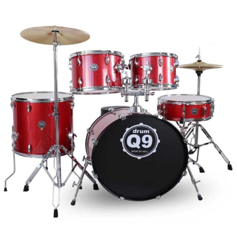 mes迈斯q9考级专用架子鼓成人爵士鼓5鼓3镲片45镲初学儿童爵士鼓
