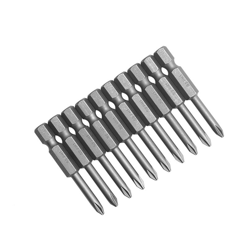 50mm十字电动内六角批头气动批头阿斯卡利电动螺丝刀十字风批头批头