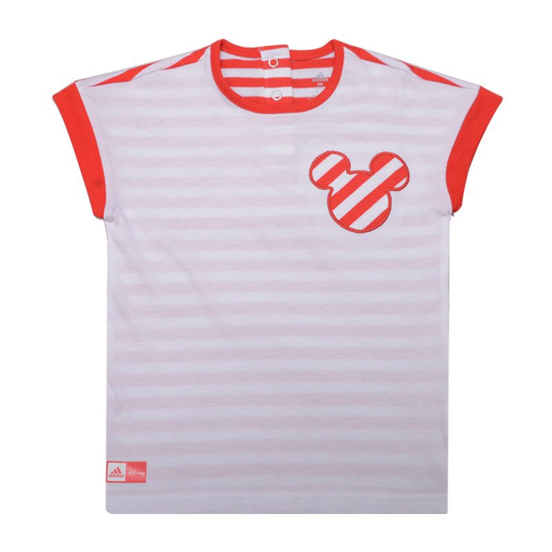阿迪达斯儿童童装(adidas kids)女婴童春季针织套服 短袖CV5965