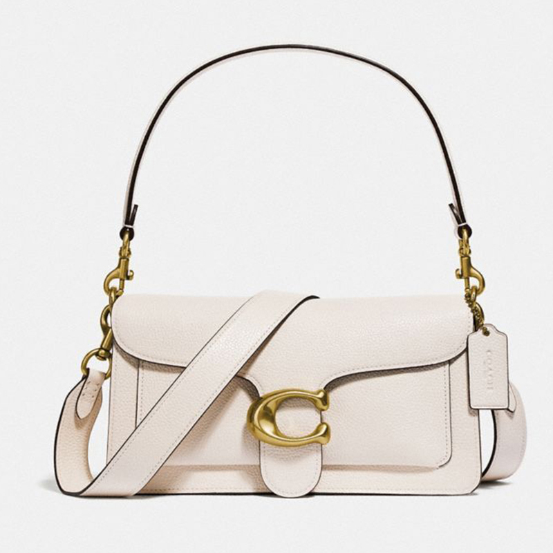 蔻驰(COACH)女包 专柜酒神包 Tabby手提包 信封女包 经典牛皮包 女式C扣斜挎包 经典酒神女包 F73995