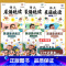 全6册-[1-6年级] 语文晨诵晚读+英语晨读美文 小学通用 [正版]小学语文晨诵晚读1-6年级读出好文章美文早读每日打