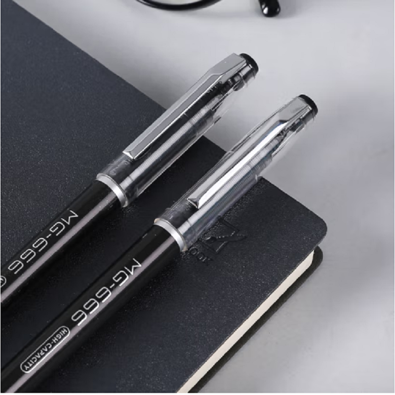 晨光(m&g) mg666 系列考试签字笔 12支/盒 单盒装