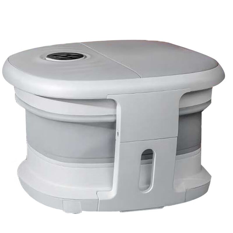 美的(Midea)折叠泡脚桶【恒温加热+电动按摩】全自动足浴泡脚盆 MK-AJ0101