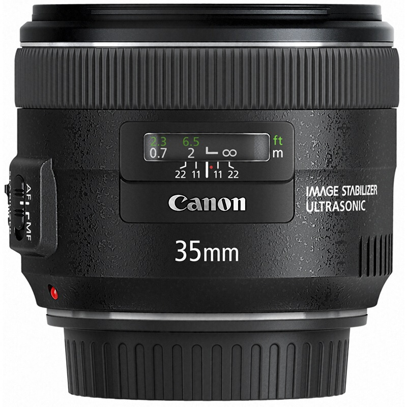 佳能(Canon) EF 35mm f/2 IS USM 佳能卡口 67mm口径 广角定焦镜头