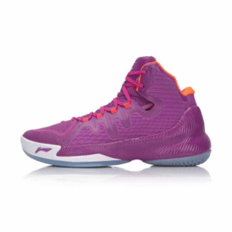 李宁(LI-NING)2017男款魅影男子减震高帮篮球专业比赛鞋CBA实战篮球鞋ABAM007