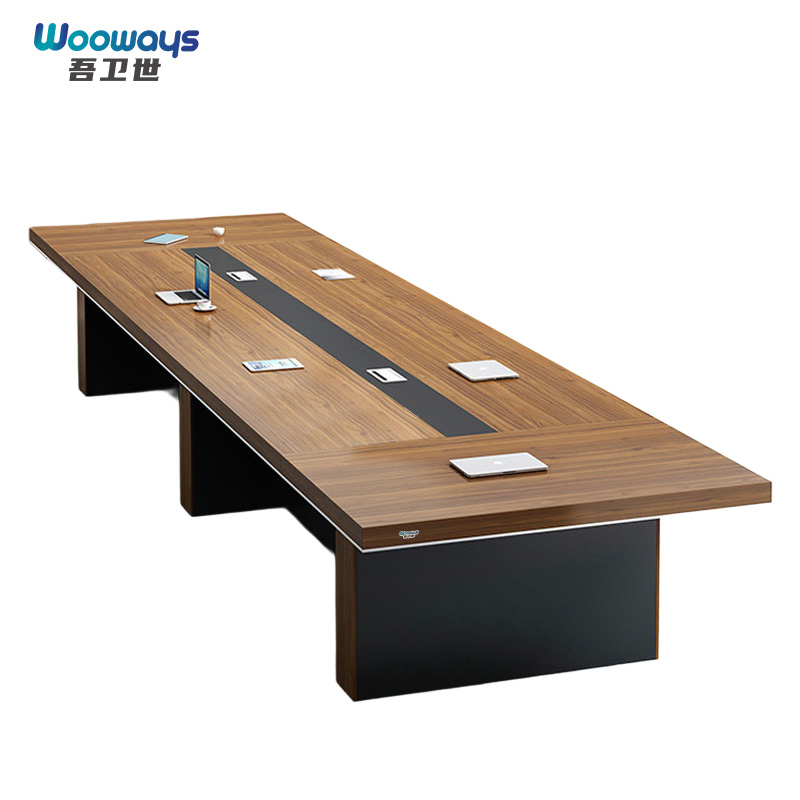 吾卫世 会议桌 3.8*1.5m张高清大图