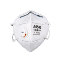 思创科技 30个/盒 耳挂式 带呼吸阀 KN95防颗粒物 折叠 口罩 ST-9502L(单位:盒)