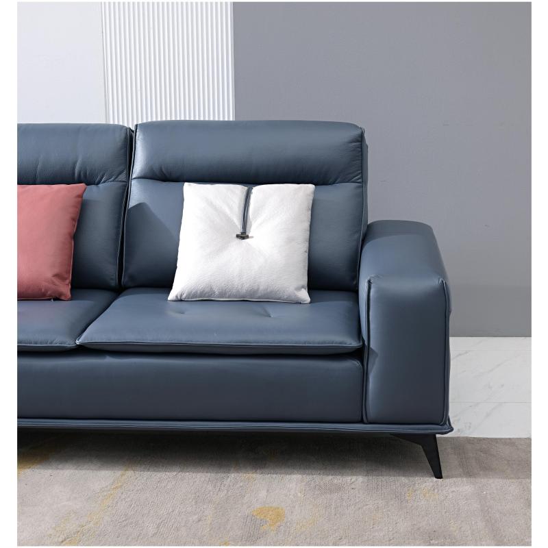 珀尚家具现代简约沙发 软弹饱满坐包 柔韧厚实三防科技布转角沙发 as