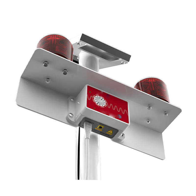 讯博士 SGJSD260 3W DC5V IP67 太阳能声光警示灯 (计价单位:盏) 红色高清大图