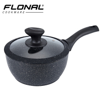 FLONAL意大利进口白金系列不粘锅宝宝辅食锅汤锅白金奶锅电磁炉燃气灶用