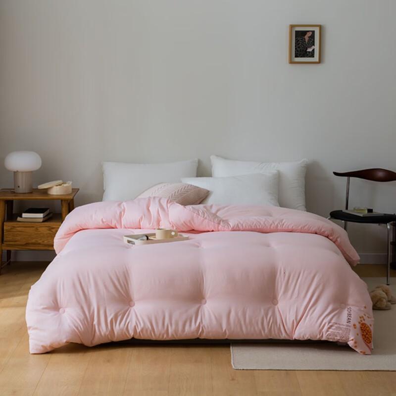 伊伊爱 BZ0BZF2100876 /150*200cm 全棉SO提花大豆秋冬被 1.00 件/条 (计价单位:条) 象 粉色 1.5m*2m