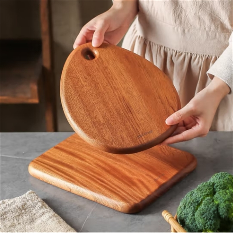 锦茂 菜墩 JRS-10 木质47*8c㎜ 切水果墩