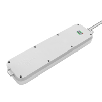 BULL公牛国标GN-B5550全长1.8米十插位总控开关带儿童保护门居家用办公插座/排插/接线板/拖线板/插排白色