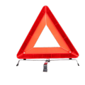 鸣固 汽车三角架警示牌 年检国标警告牌 折叠式车用反光三脚架 停车维修应急救援标志