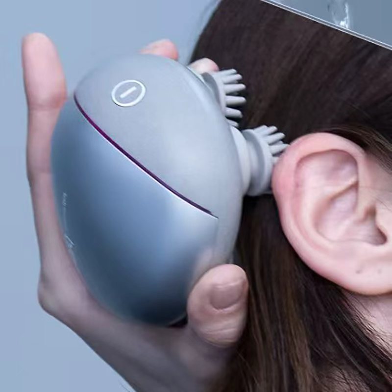 倍轻松(breo)头皮按摩器 头部按摩仪按摩爪防水淋浴按摩梳便携scalp mini2【单位:个】