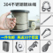 钢丝绳1mm 1.5mm 2mmm 4mm 锁扣粗包胶包塑超细软小钢丝卡扣晾衣绳304不 3mm[1卷100米]7*7软