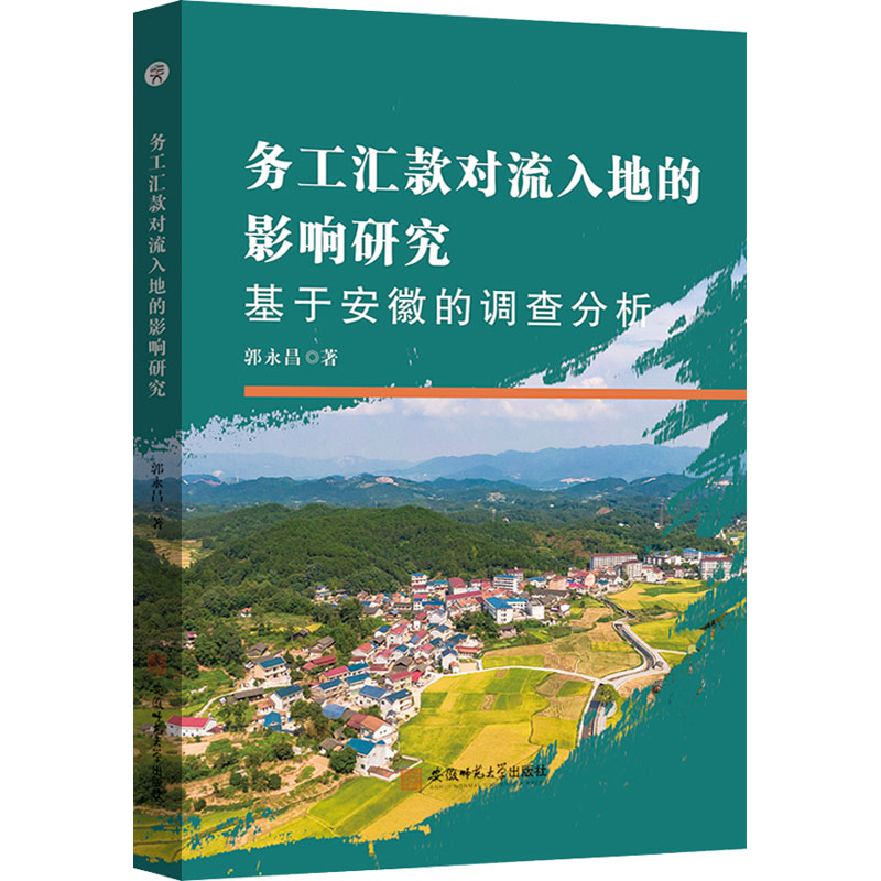 [M]务工汇款对流入地的影响研究 基于安徽的调查分析-9787567649477高清大图