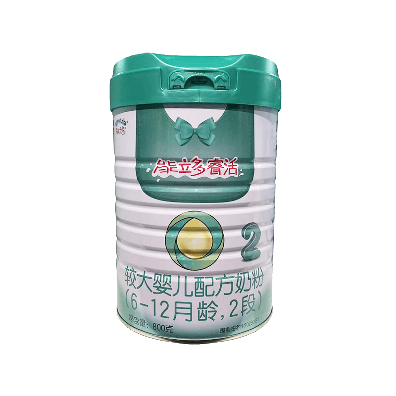 澳优能立多睿活2段800g