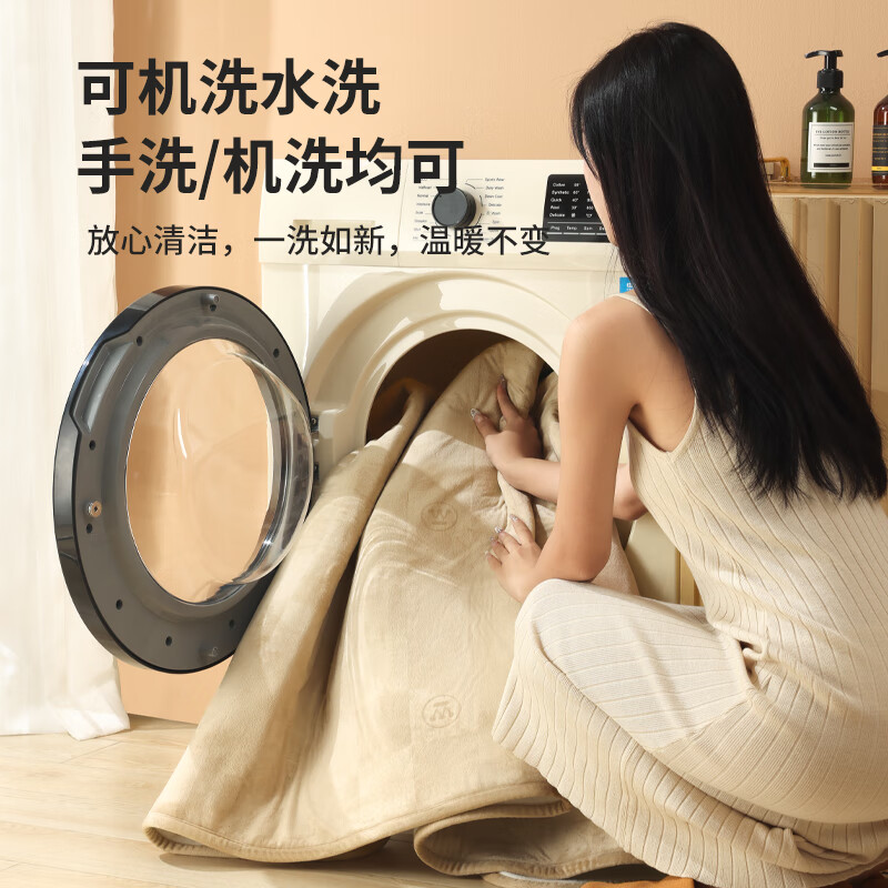 西屋水晶绒电热毯WTH-180 尺寸:1800*2000mm高清大图