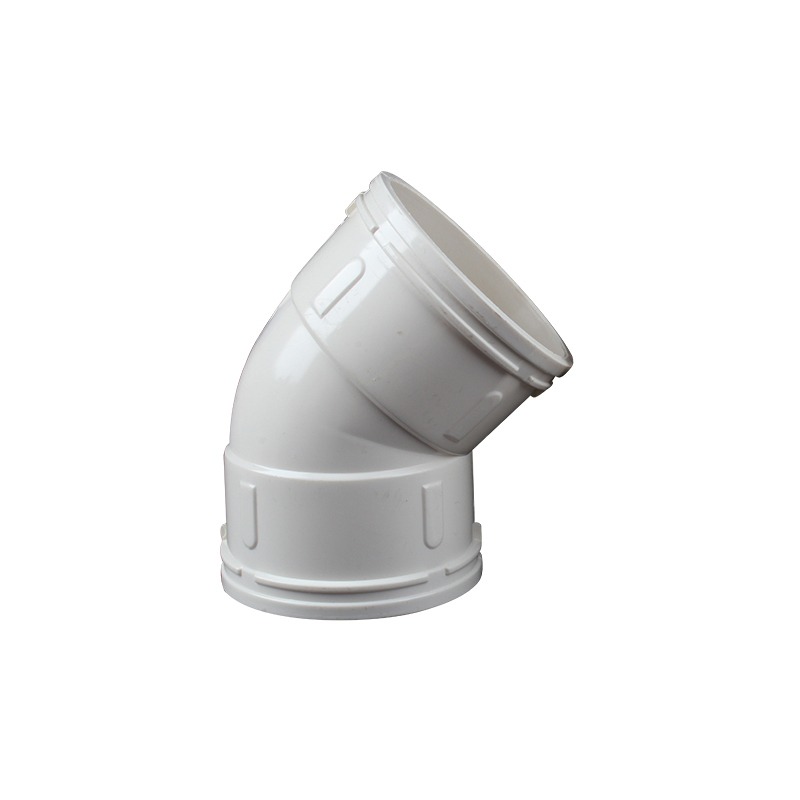 pvc排水管材管件 45度弯头 dn110