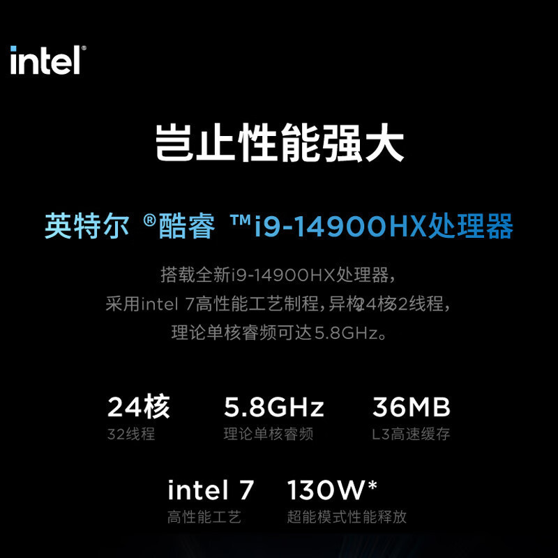 联想(Lenovo)拯救者Y7000P 2025新款 16英寸游戏本笔记本电脑(i9-14900HX 16G 1TB RTX5060 2.5k 240Hz)钛晶黑高清大图