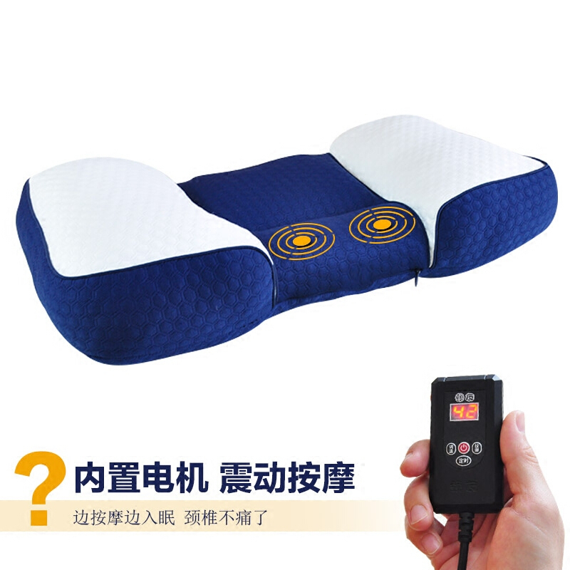 电动按摩枕热敷颈椎枕头枕枕劲椎枕头枕芯护颈枕