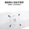 阿迪达斯(adidas)轻薄吸汗头带 健身束发带跑步篮球羽毛球男女运动头巾 护额止汗护头箍ADAC-16211WH/BK