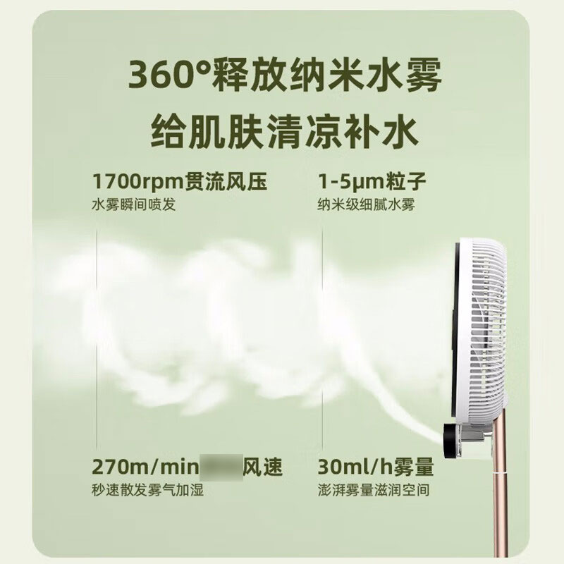 卡蛙云岭风-带电池+带喷雾+带遥控版本(高配)KW-MF01A高清大图