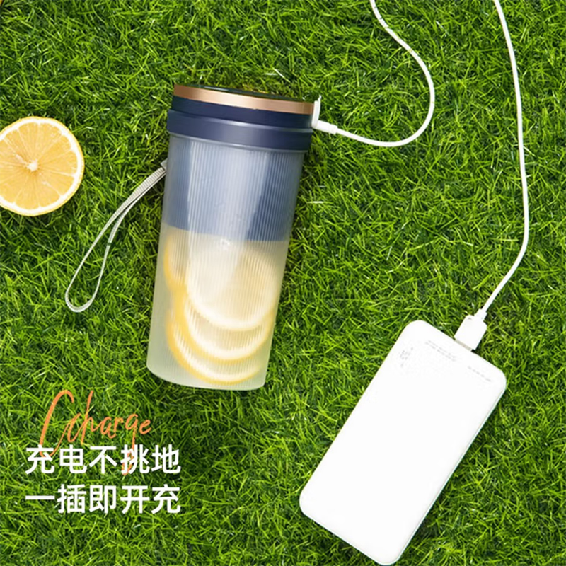 龙的(longde) 榨汁杯LD-GZ35C 网红优质锂电长续航充电便携式榨汁机高清大图