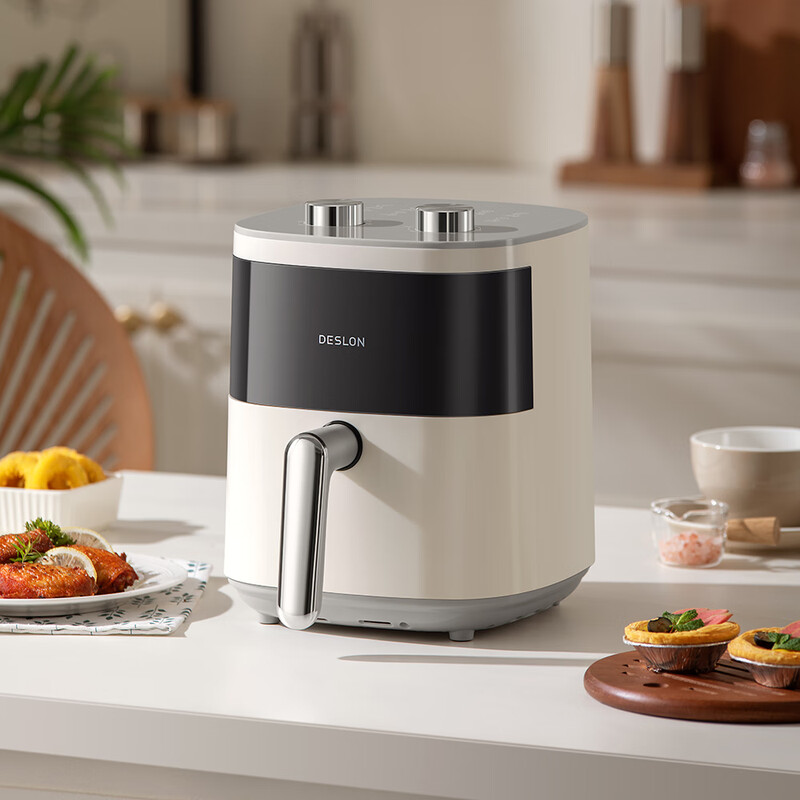 德世朗(DESLON)厨房家用多功能可视空气炸锅 106DDQ-JK013高清大图