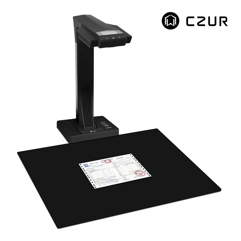 成者科技(CZUR)ET18U智能扫描仪A3高速便携式高拍仪1800万像素高速扫描仪 黑色