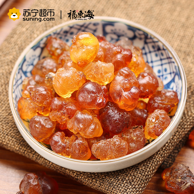 褔東海(FU DONG HAI) 桃胶 桃花泪 大颗粒免挑选桃树胶 250克