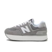 新百伦(New Balance)女跑步鞋厚底复古鲨齿纹透气轻便舒适百搭运