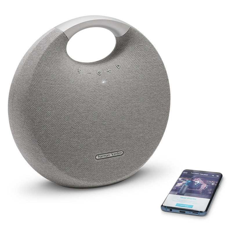 哈曼卡顿 (Harman Kardon) Onyx Studio5 音乐星环音箱 家居多功能音箱 灰色