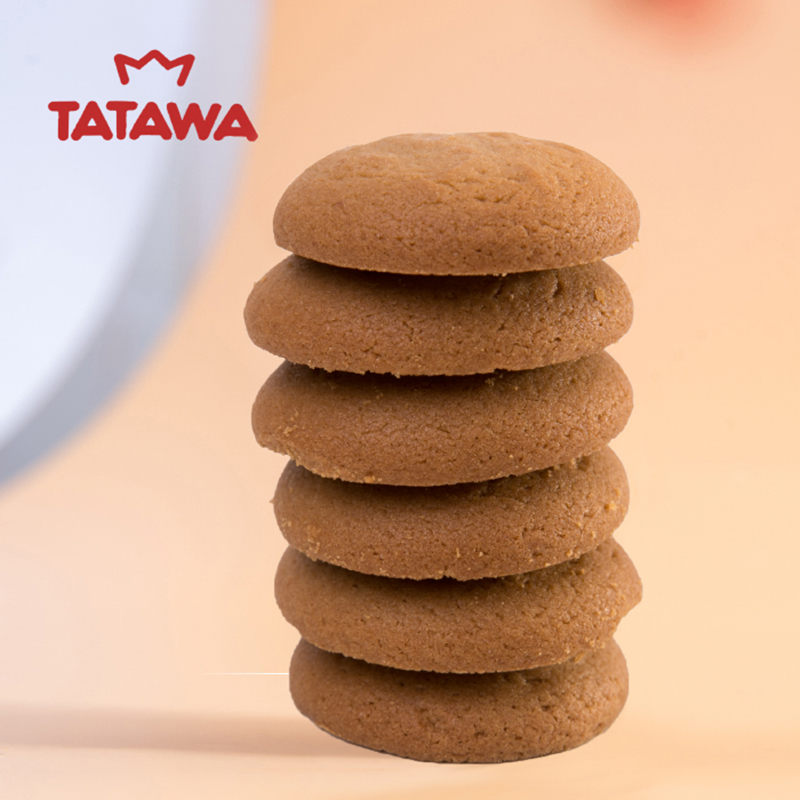 TATAWA巧克力味夹心软型爆浆曲奇饼干120g*2 苏宁自营零食充饥夹心饼干独立包装网红休闲进口零食小吃办公室下午茶