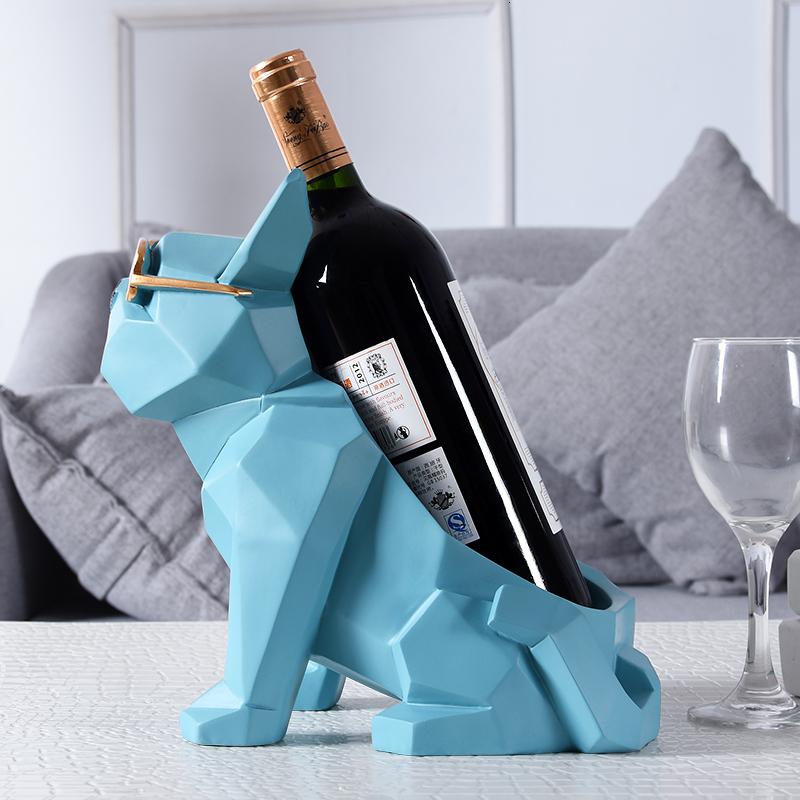 美帮汇创意红酒架酒柜装饰品摆件北欧现代简约客厅电视柜家居欧式小摆设高清大图