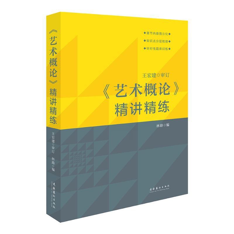 [醉染正版]《艺术概论》精讲精练 文化艺术出版社 林路 编 美术理论高清大图