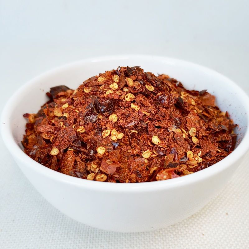 贵州断桥柴火糊辣椒面老王妈手搓关岭胡辣椒干辣椒粉凉拌蘸料250g