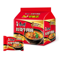 康师傅方便面泡面经典10包红烧牛肉方便速食宵夜