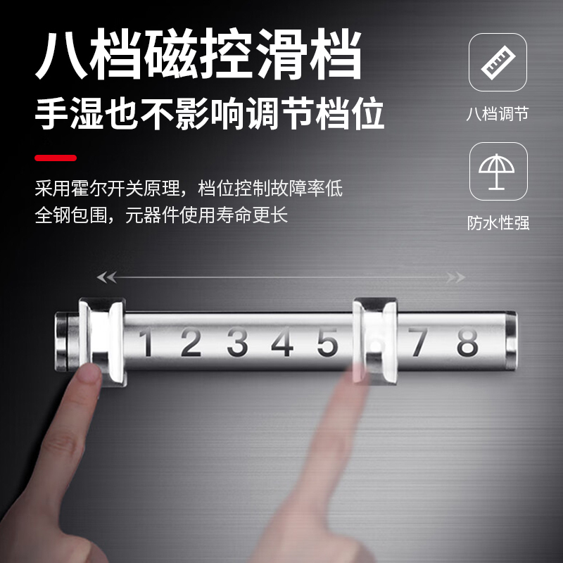 意黛斯(YIDAISI)商用电磁汤炉8kW大功率单位食堂煲汤炉MG-YDS08STL-13双头高背汤炉50CM汤桶304