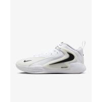 耐克(NIKE)排球鞋女室内运动鞋专业竞技跑步减震舒适防护网面高帮 White/Black/White 47.5