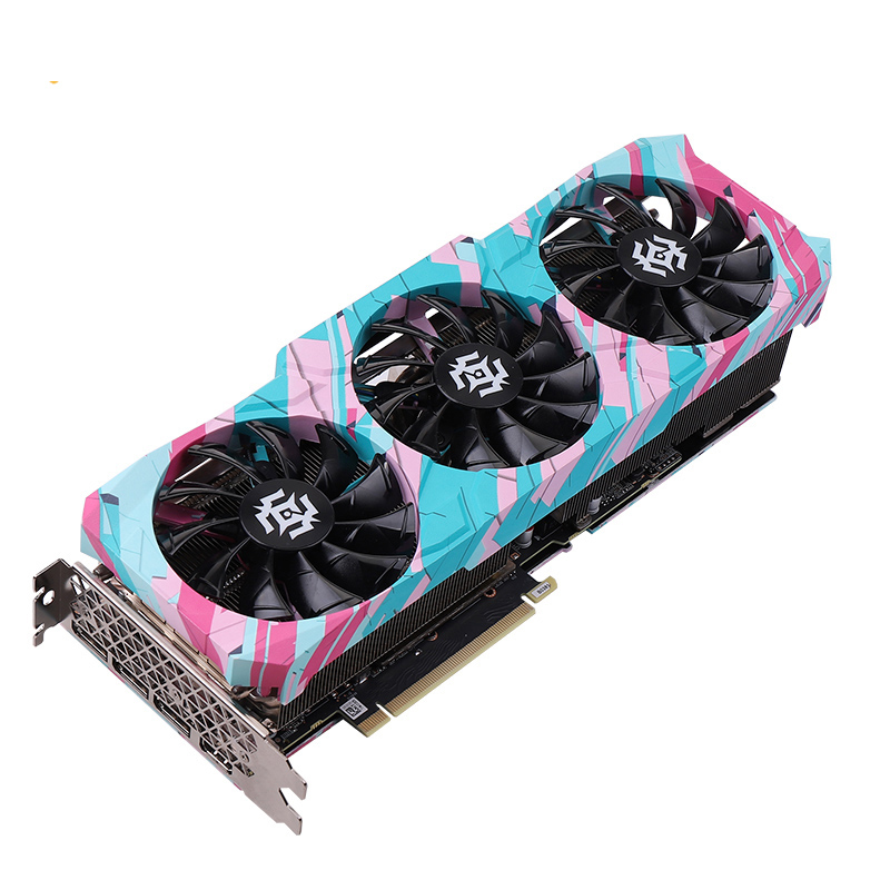 索泰 GeForce RTX 3060Ti-8GD6 X-GAMING GOC 电竞/游戏/制图/办公/台式机显卡高清大图