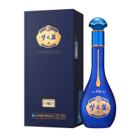 洋河梦之蓝M6+ 40.8度550mL 蓝色经典 洋河官方旗舰店 浓香型白酒