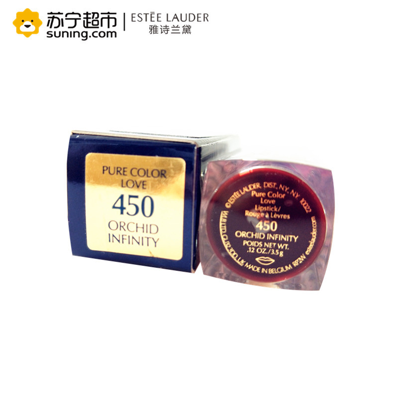 雅诗兰黛(Estee Lauder)恋爱唇膏 3.5g 450-Orchid infinity迷恋丝绒哑光口红滋润保湿